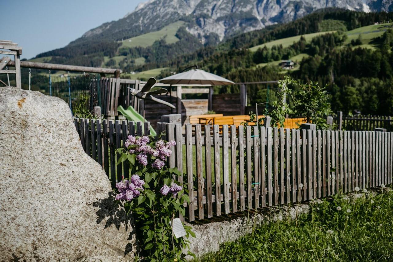 Obergrundhof Apartment Leogang Exterior foto