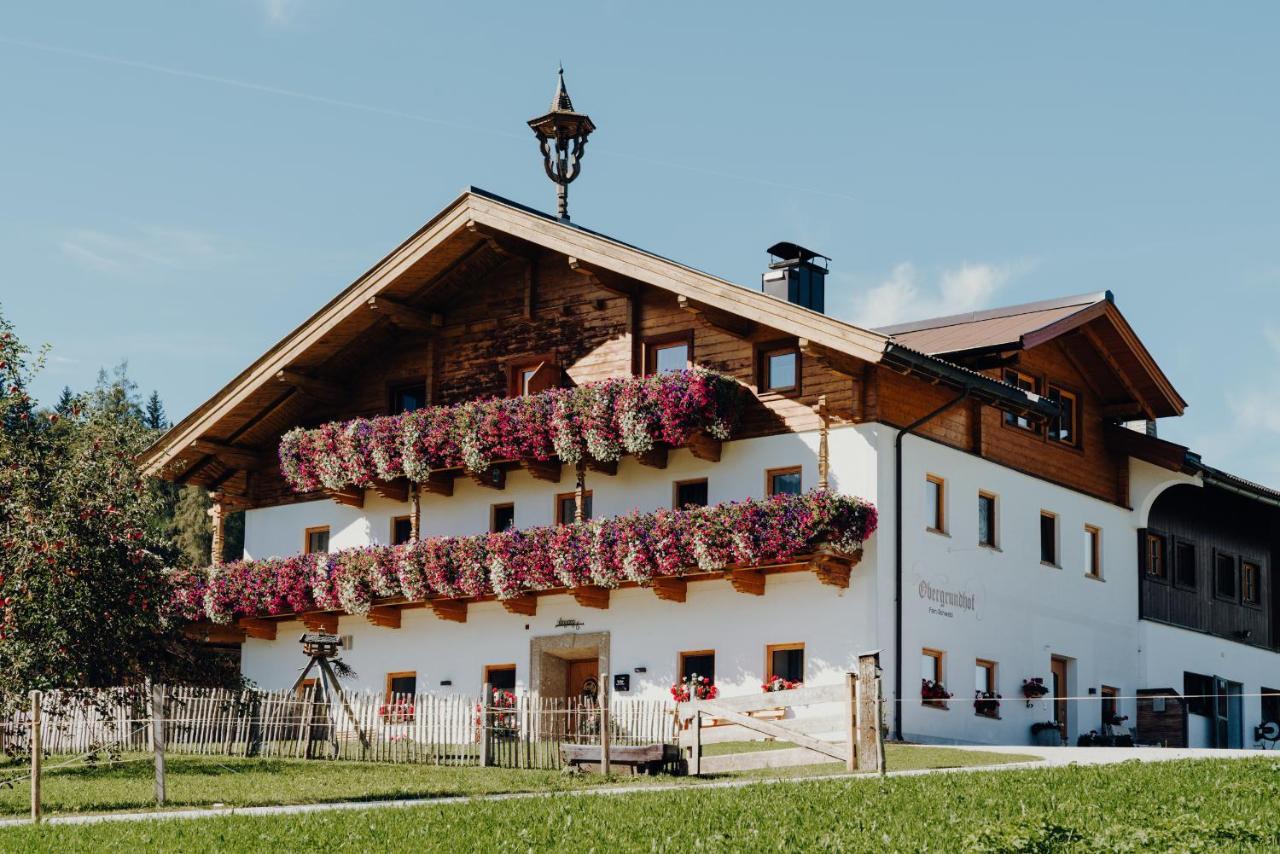 Obergrundhof Apartment Leogang Exterior foto